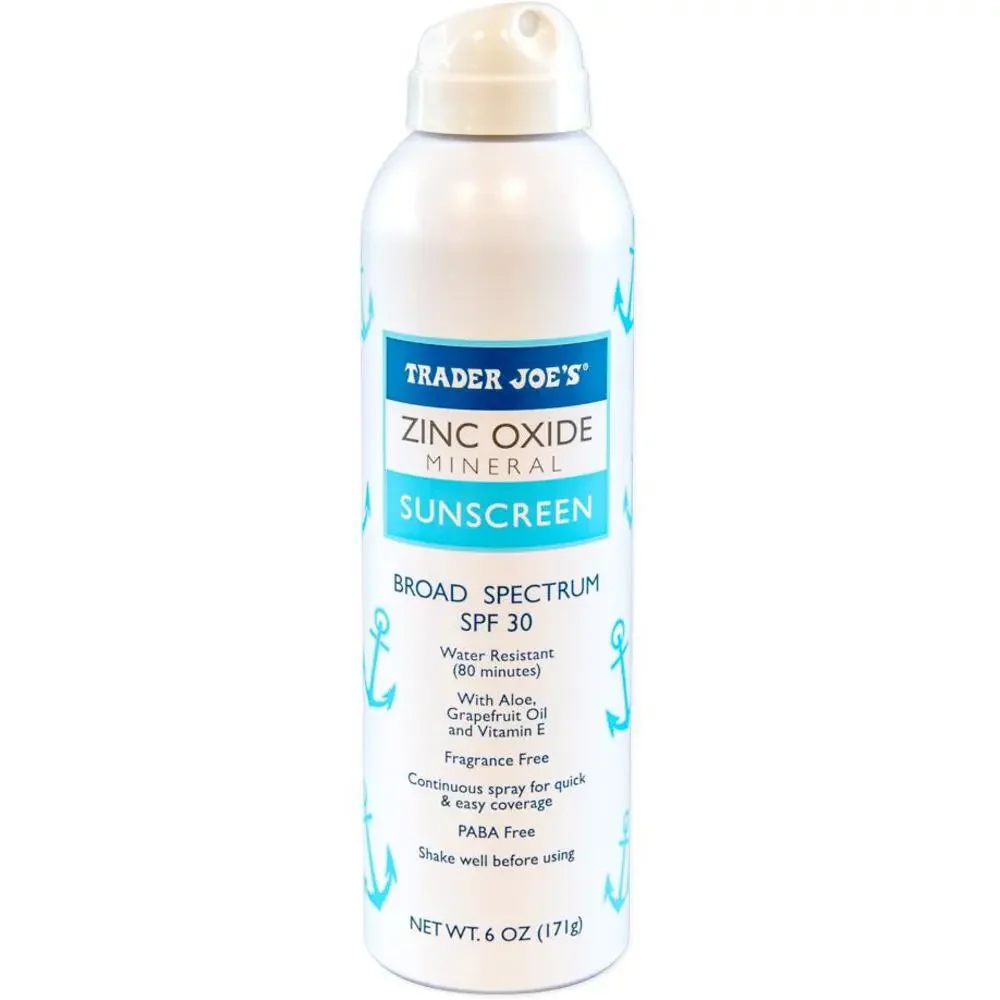 Trader Joe's — Zinc Oxide Mineral Sunscreen Spray SPF 30